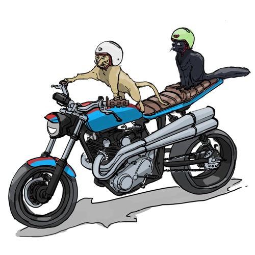  Ian Galvin,Illustration moto, disegni moto, illustrazioni moto, arte moto,