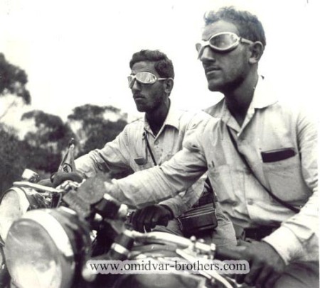 Viaggi in moto, giro del mondo in moto, Omidvar Brothers ,Omidvar,