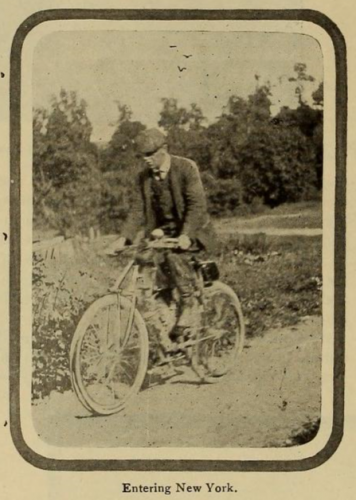 George A. Wyman, moto, California , Roy C. Marks, viaggio in moto, primo viaggio in moto,
