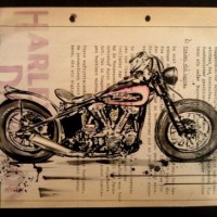 Arte Vintage di motociclette By Cay Brøndum