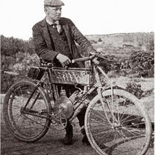 George A. Wyman, moto, California , Roy C. Marks, viaggio in moto, primo viaggio in moto,